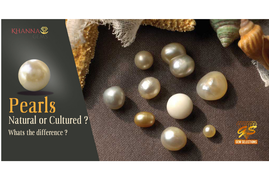 Difference between and cultured pearls