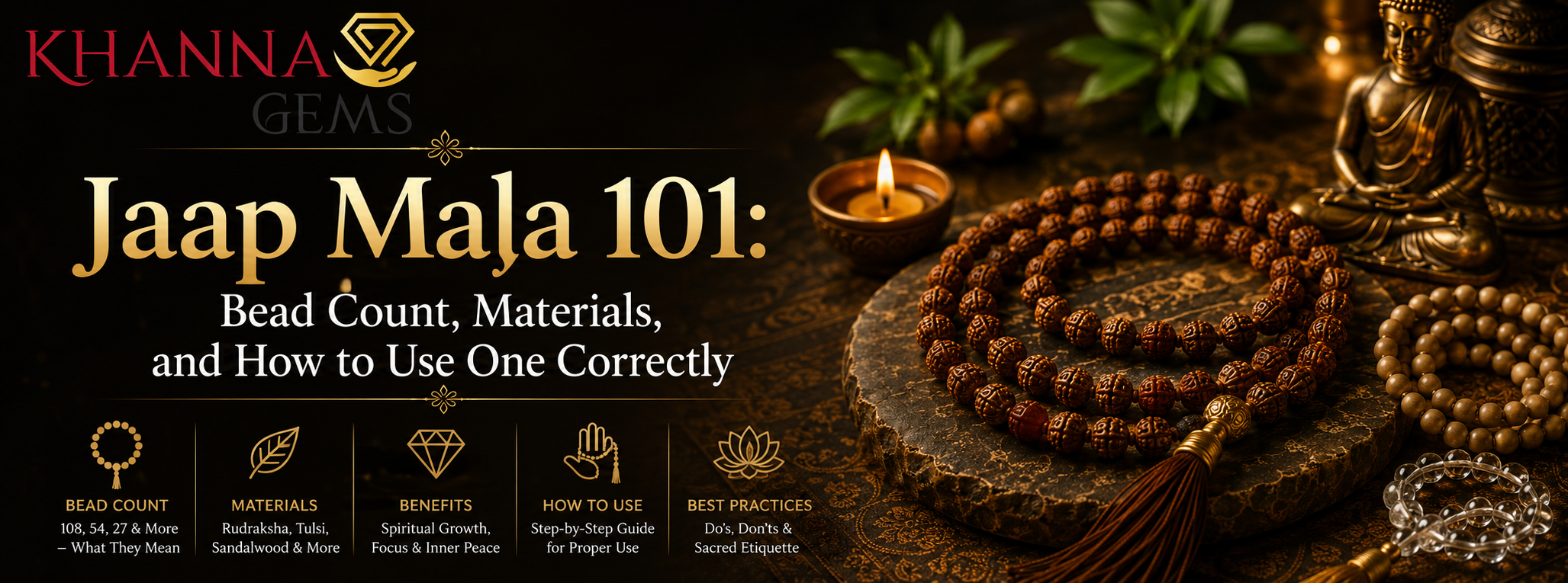 Jaap Mala 101: Bead Count, Materials, and How to Use One Correctly