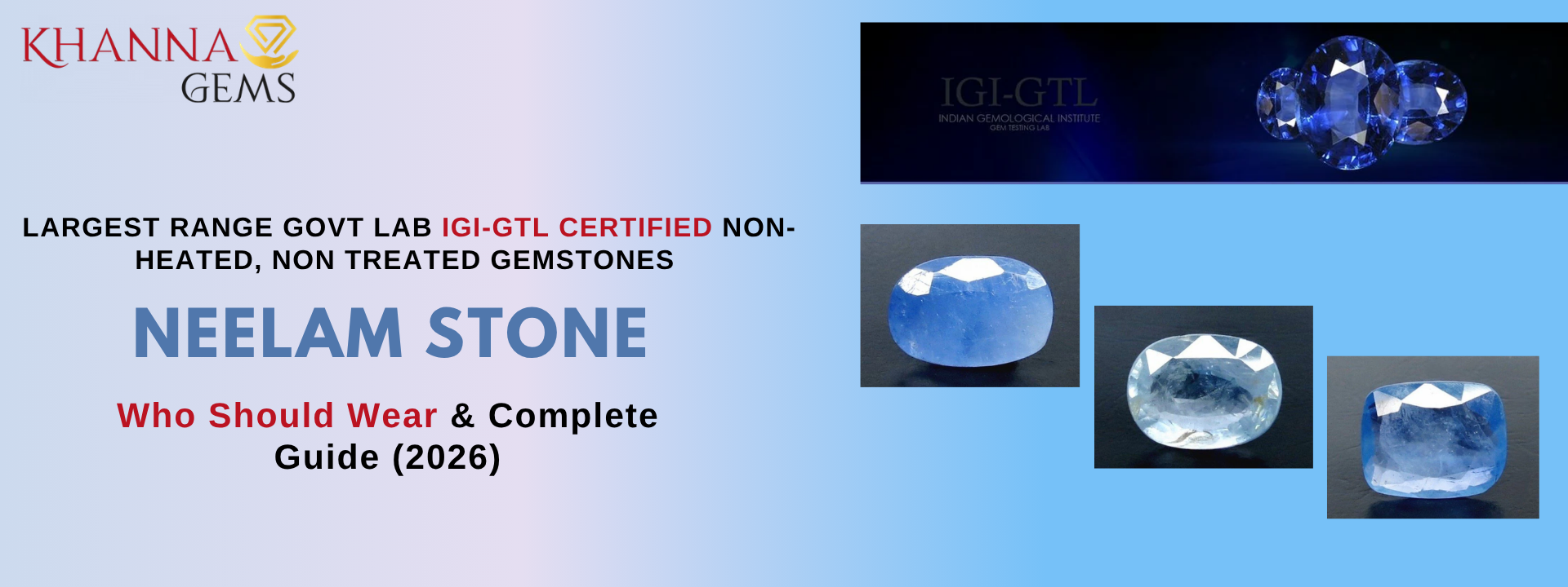 Neelam Stone (Blue Sapphire):Who Should Wear & Complete Guide (2026)