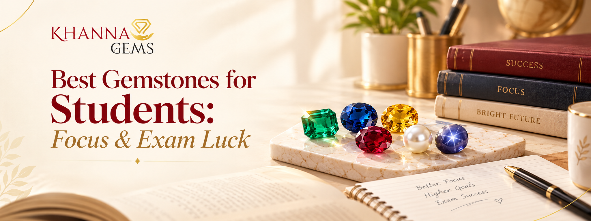 Best Gemstones for Students: Focus & Exam Luck