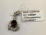 Load image into Gallery viewer, 3.83/GM GARNET / ZIRCON (1650)