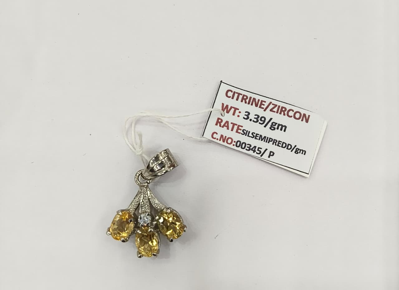 3.39/GM CITRINE / ZIRCON (1650)