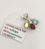 Load image into Gallery viewer, 3.52/GM CITRINE/GAR/B TOP/ZIR (1650)