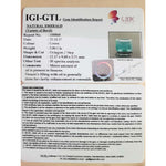 Load image into Gallery viewer, 3.86/CT Natural Emerald Stone with Govt. Lab Certificate (12210)