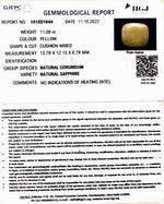 Load image into Gallery viewer, 11.09 Carat Natural Ceylonese Pukhraj with Govt Lab Certificate-4551