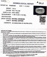 Load image into Gallery viewer, 7.59 Carat Natural Ceylonese Pukhraj with Govt Lab Certificate-4551