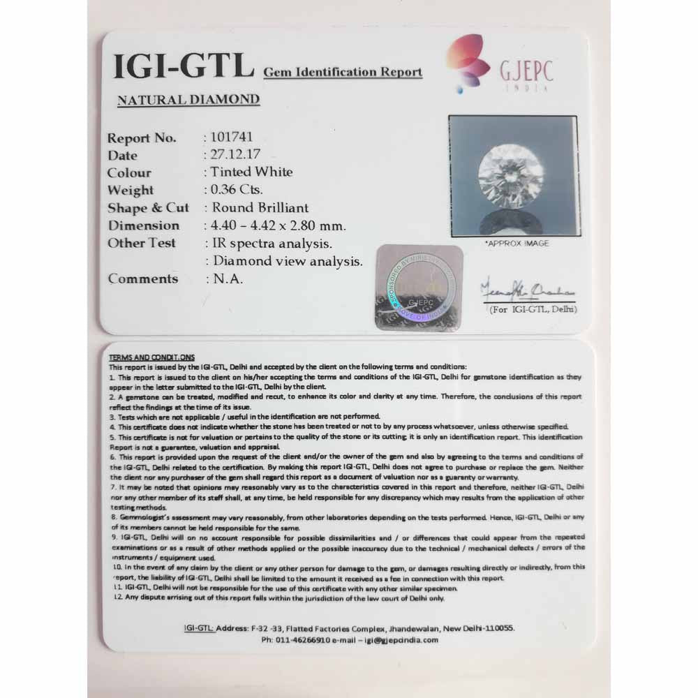 Natural Diamond gemstone-101741