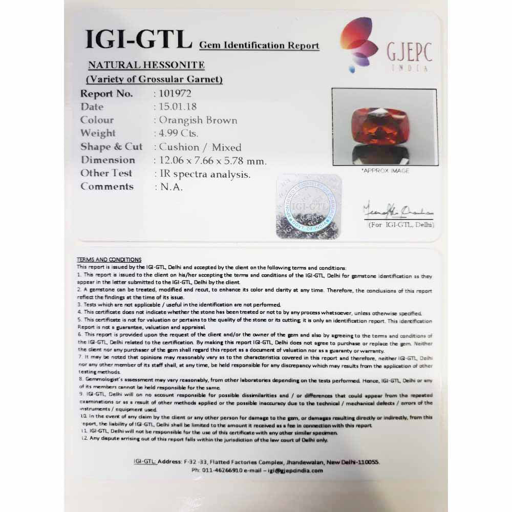 5.54 gomed with Govt Lab Certified-(1100)