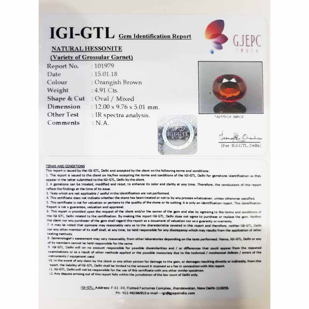 5.46 gomed with Govt Lab Certified-(1100)