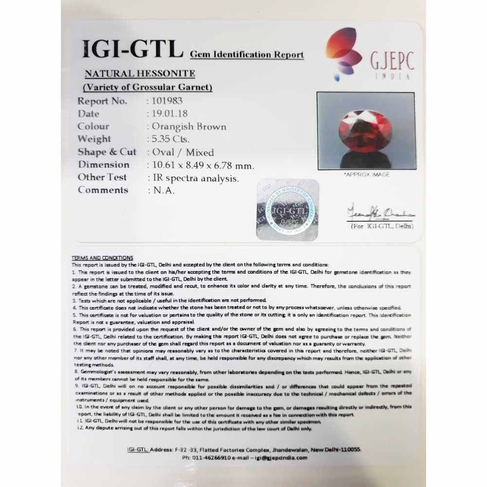 5.94 gomed with Govt Lab Certified-(1100)