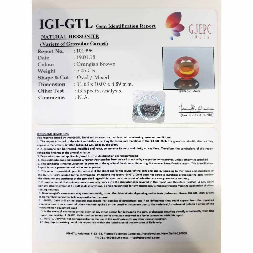 5.61 gomed with Govt Lab Certified-(1100)