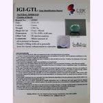 Load image into Gallery viewer, 4.38 Ratti Natural Panna Stone with Govt. Lab Certificate (8100)