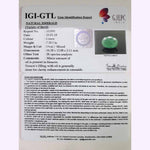 Load image into Gallery viewer, 8.17 Ratti Natural Panna Stone with Govt. Lab Certificate (6771)