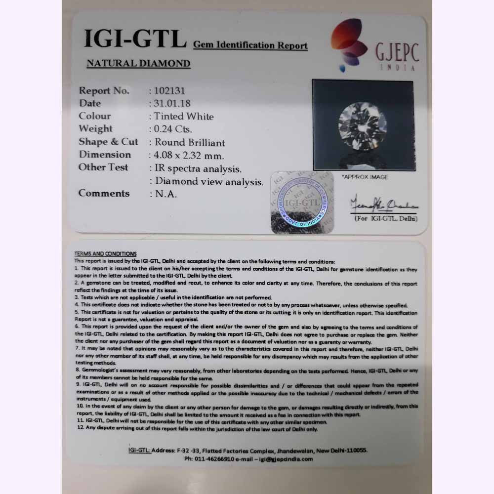Natural Diamond gemstone-102131
