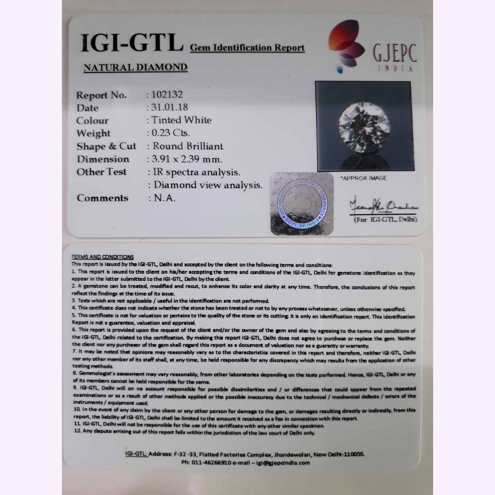 Natural Diamond gemstone-102132