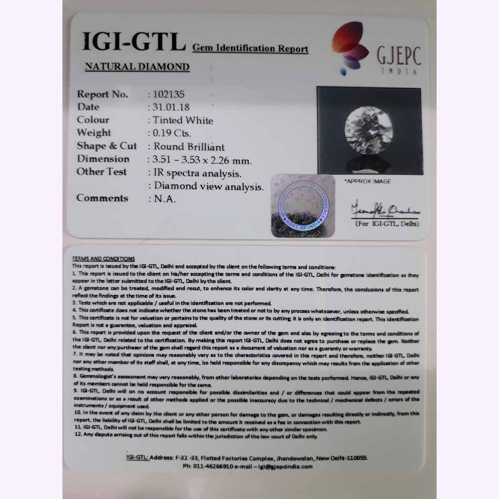 Natural Diamond gemstone-102135
