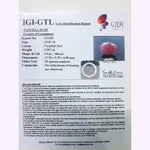 Load image into Gallery viewer, 6.65 Ratti Natural New Burma Ruby with Govt Lab Certificate-(3441)