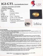 Load image into Gallery viewer, 16.13/CT Natural Apatite Cat's Eye With Govt. Lab Certificate-102945