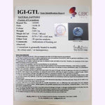 Load image into Gallery viewer, 3.03/CT Natural Blue sapphire with Govt Lab Certificate-BLUSA9T
