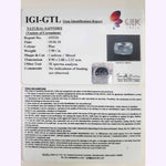 Load image into Gallery viewer, 2.98/CT Natural Blue Sapphire with Govt Lab Certificate