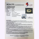 Load image into Gallery viewer, 3.45/CT Yellow Sapphire with Govt Lab Certificate-(YELSA9V)
