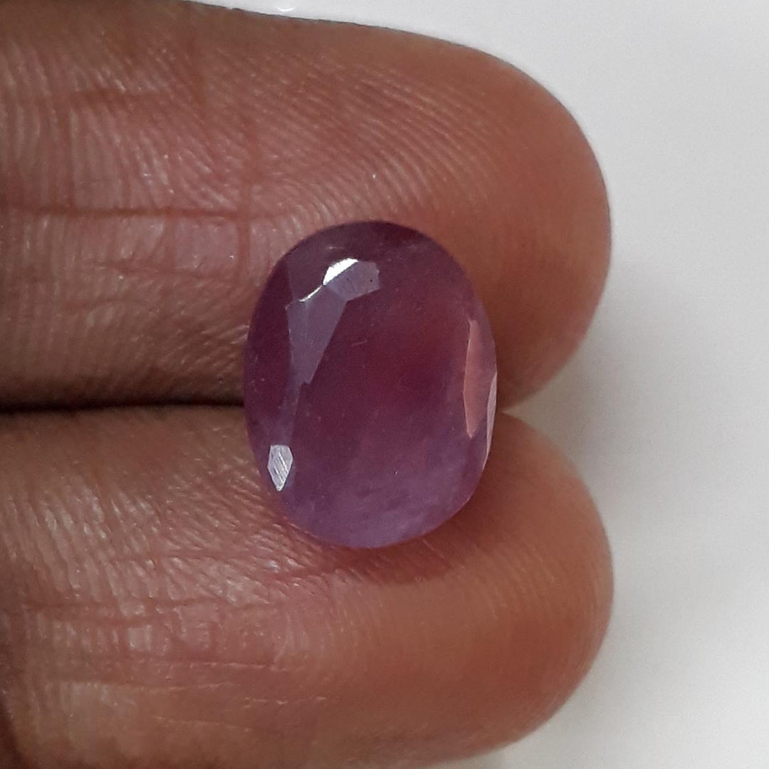 6.92 Ratti Natural New Burma Ruby with Govt. Lab Certificate