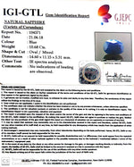 Load image into Gallery viewer, 11.87 Ratti Natural Neelam with Govt Lab Certificate-(2331)