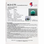 Load image into Gallery viewer, 11.03/CT Natural Panna Stone with Govt. Lab Certificate (8991)