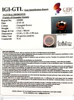 Load image into Gallery viewer, 7.33/Carat Natural Hessonite with Govt. Lab Certificate-105000