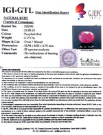 Load image into Gallery viewer, 4.59 Ratti Natural New Burma Ruby with Govt. Lab Certificate