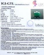 Load image into Gallery viewer, 10.79/CT Natural Panna Stone with Govt. Lab Certificate (4551)