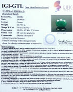 Load image into Gallery viewer, 10.79/CT Natural Certified Emerald Gemstone -105982