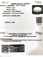 Load image into Gallery viewer, 7.58/CT White Coral with Govt. Lab Certified (1500)