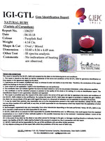 Load image into Gallery viewer, 4.60 Ratti Natural Neo Burma Ruby with Govt Lab Certificate-(4551)