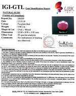 Load image into Gallery viewer, 4.38 Ratti Natural Neo Burma Ruby with Govt Lab Certificate-(4551)