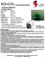 Load image into Gallery viewer, 9.97 Ratti Natural Panna Stone With Govt. Lab Certificate (3441)