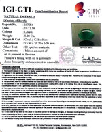 Load image into Gallery viewer, 5.78 Ratti Natural Panna Stone With Govt. Lab Certificate (2331)