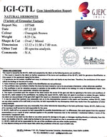 Load image into Gallery viewer, 9.14 Ratti Natural Hessonite with Govt. Lab Certificate-(1221)