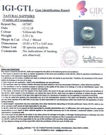 Load image into Gallery viewer, 5.72 Ratti Natural White sapphire with Govt Lab Certificate-(6771)