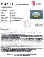 Load image into Gallery viewer, 11.77 Ratti Natural fire Opal with Govt. Lab Certificate-(610)