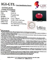 Load image into Gallery viewer, 6.91/CT Natural Mozambique Ruby with Govt. Lab Certificate-BLUSA9T
