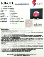 Load image into Gallery viewer, 11.56 Ratti Natural New Burma Ruby with Govt Lab Certificate-(3441)