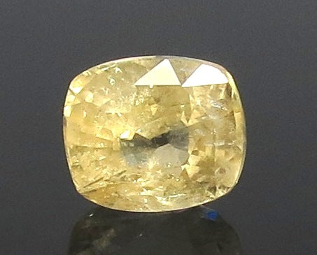 4.94/CT Natural Yellow Sapphire With Govt Lab Certificate-67710