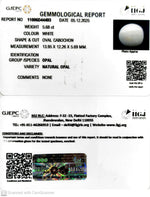 Load image into Gallery viewer, 5.68/CT Natural Opal with Govt. Lab Certificate-11006D44493