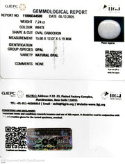 7.24/CT Natural Opal with Govt. Lab Certificate-11006D44500