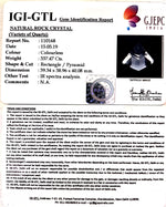 Load image into Gallery viewer, Natural Sphatik Pyramid With Govt. Lab Certificate-60