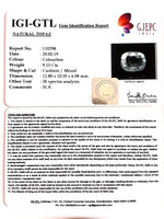 Load image into Gallery viewer, 10.17 Ratti Natural White Topaz with Govt Lab Certificate - (1665)