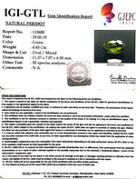 Load image into Gallery viewer, 4.94 Ratti Natural Peridot With Govt.Lab Certificate-(4551)