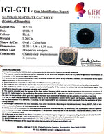 Load image into Gallery viewer, 5.84 Ratti Natural Scapolite Cat's Eye with Govt. Lab Certified-(1221)