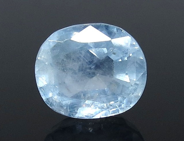 6.62/CT Natural Blue Sapphire with Govt Lab Certificate-BLUSA9U